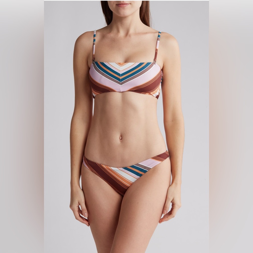 Maaji Bayadare Strip bikini set, 4 way style, Small, $161